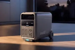 ایستگاه انرژی قابل حمل انکر سولیکس (Anker Solix S5000) با نمایشگر دیجیتال