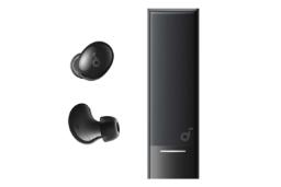 نمای جلوی ایرباد بی سیم انکر SoundCore A30i رنگ مشکی