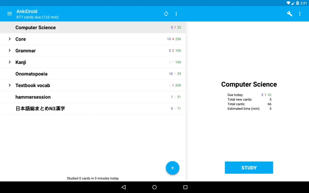 اپ AnkiDroid Flashcards / AnkiMobile Flashcards 