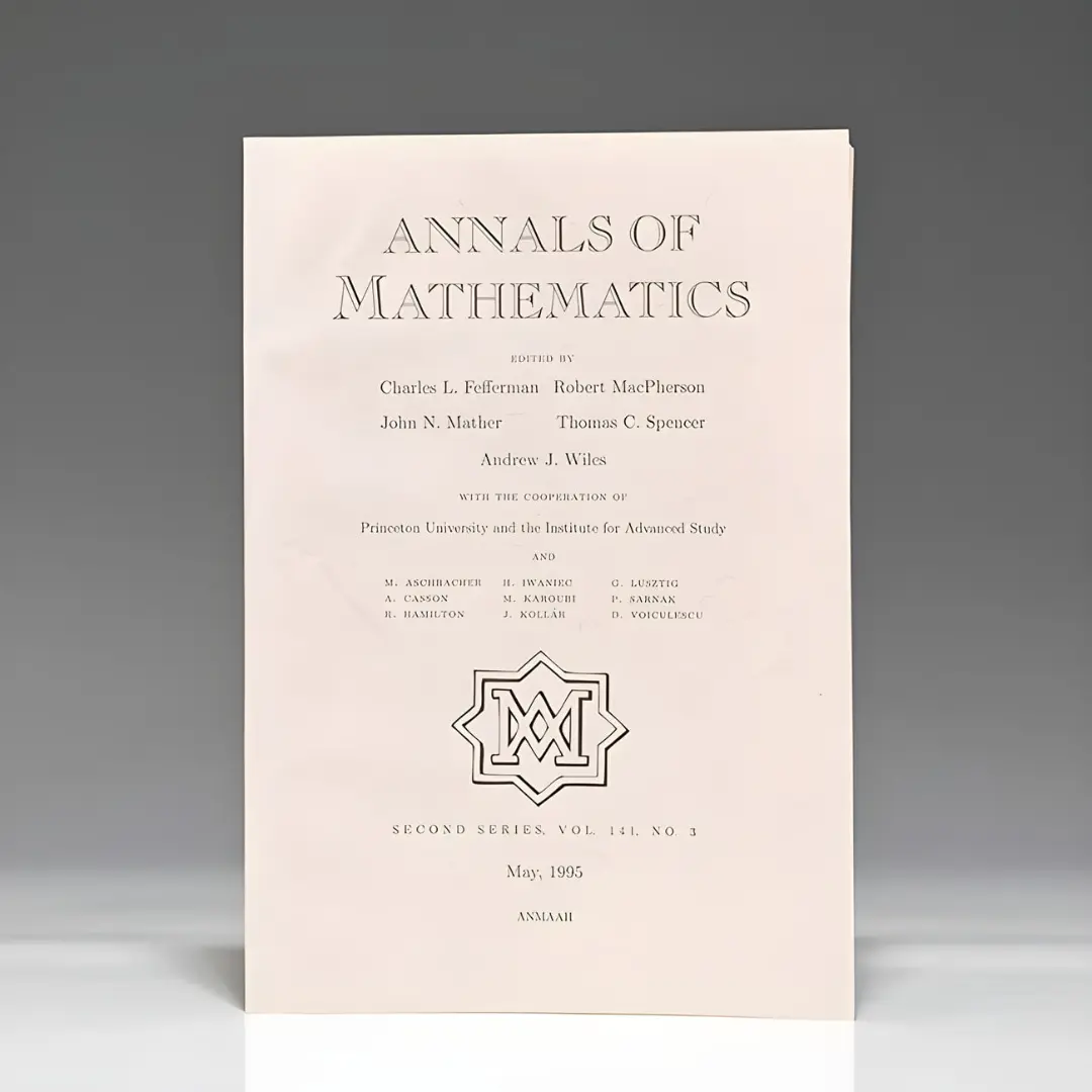 جلد مجله ریاضیات Annals of Mathematics دوره ۱۴۱ شماره ۳ منتشر شده در سال ۱۹۹۵