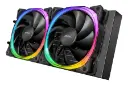 نمای کناری خنک کننده مایع انتک Antec VORTEX 240