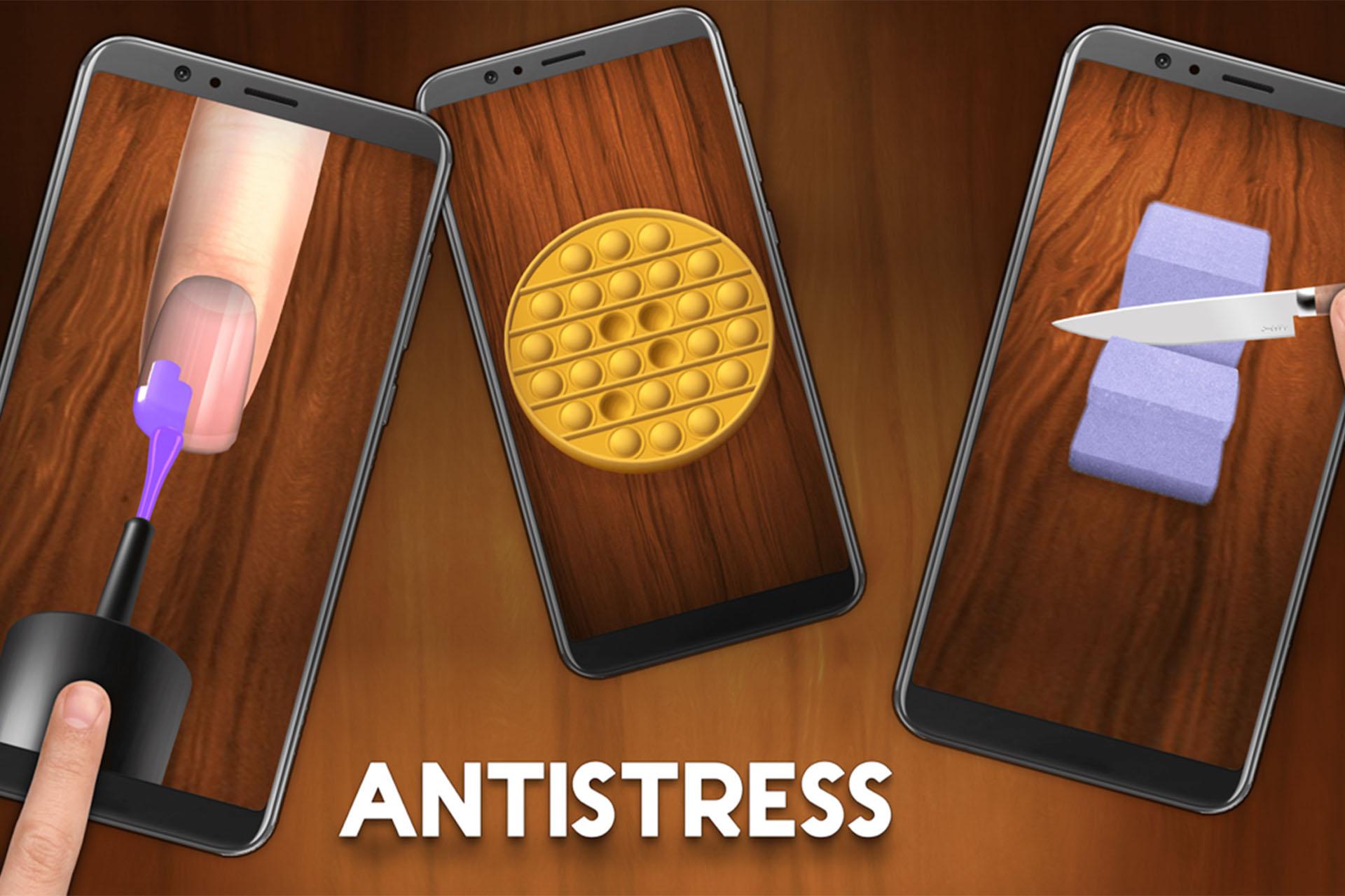برنامه Antistress - Relaxation Toys برای کاهش استرس