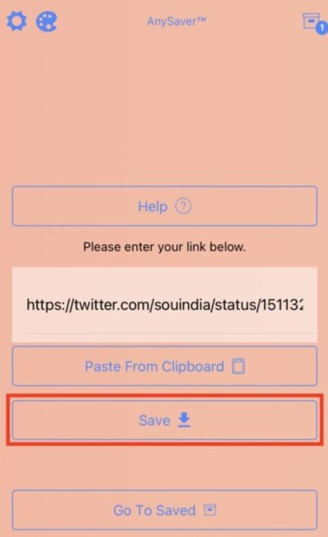 دانلود ویدیو از توییتر با anysave