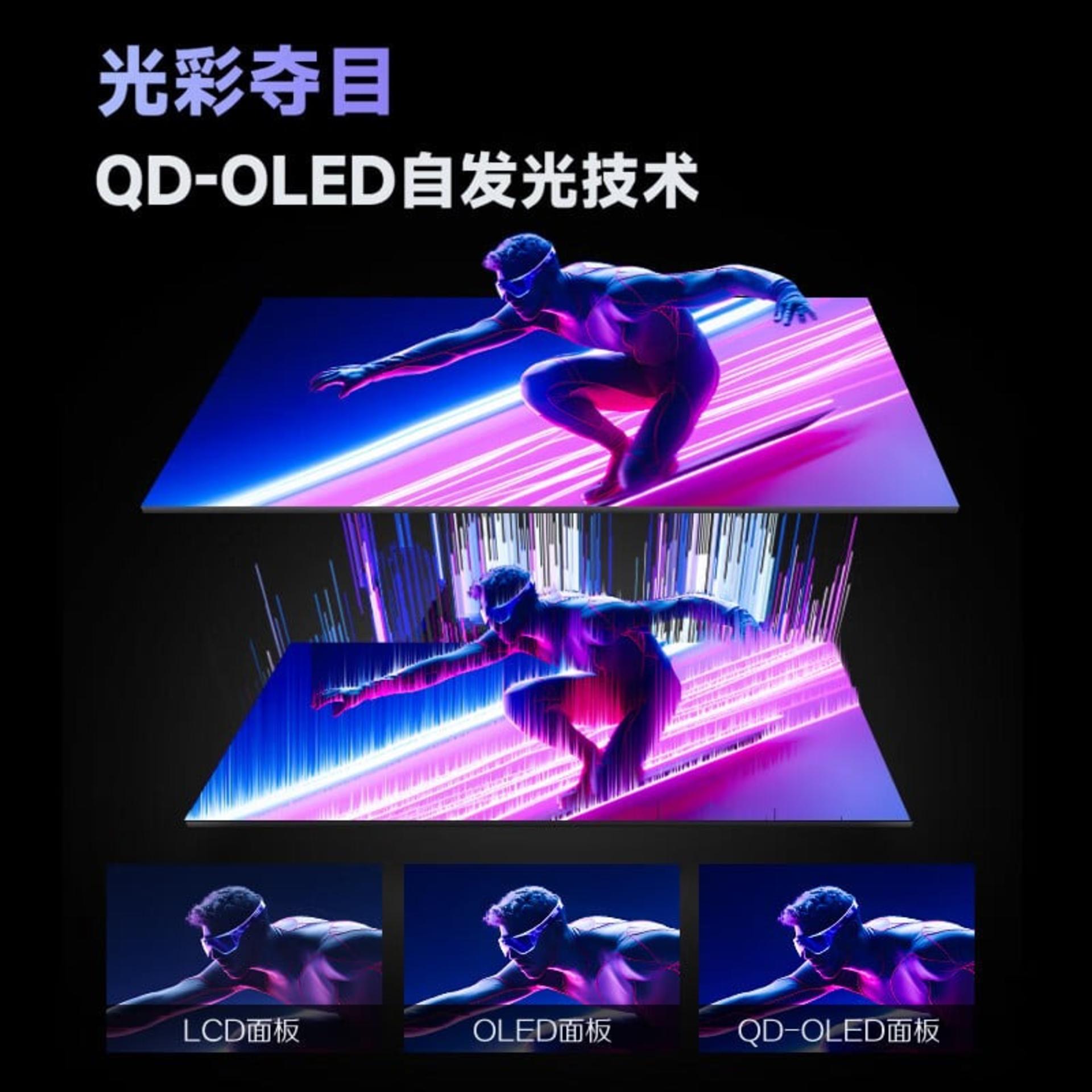 پوستر پنل QD-OLED مانیتور گیمینگ AOC