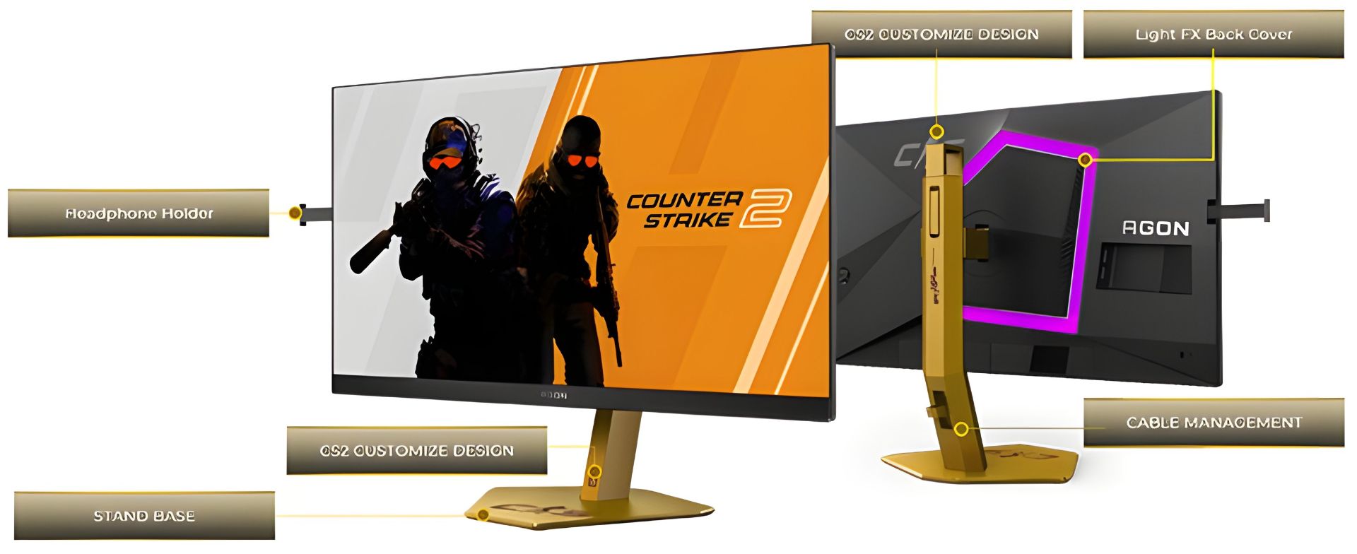 مانیتور CS24A از AOC