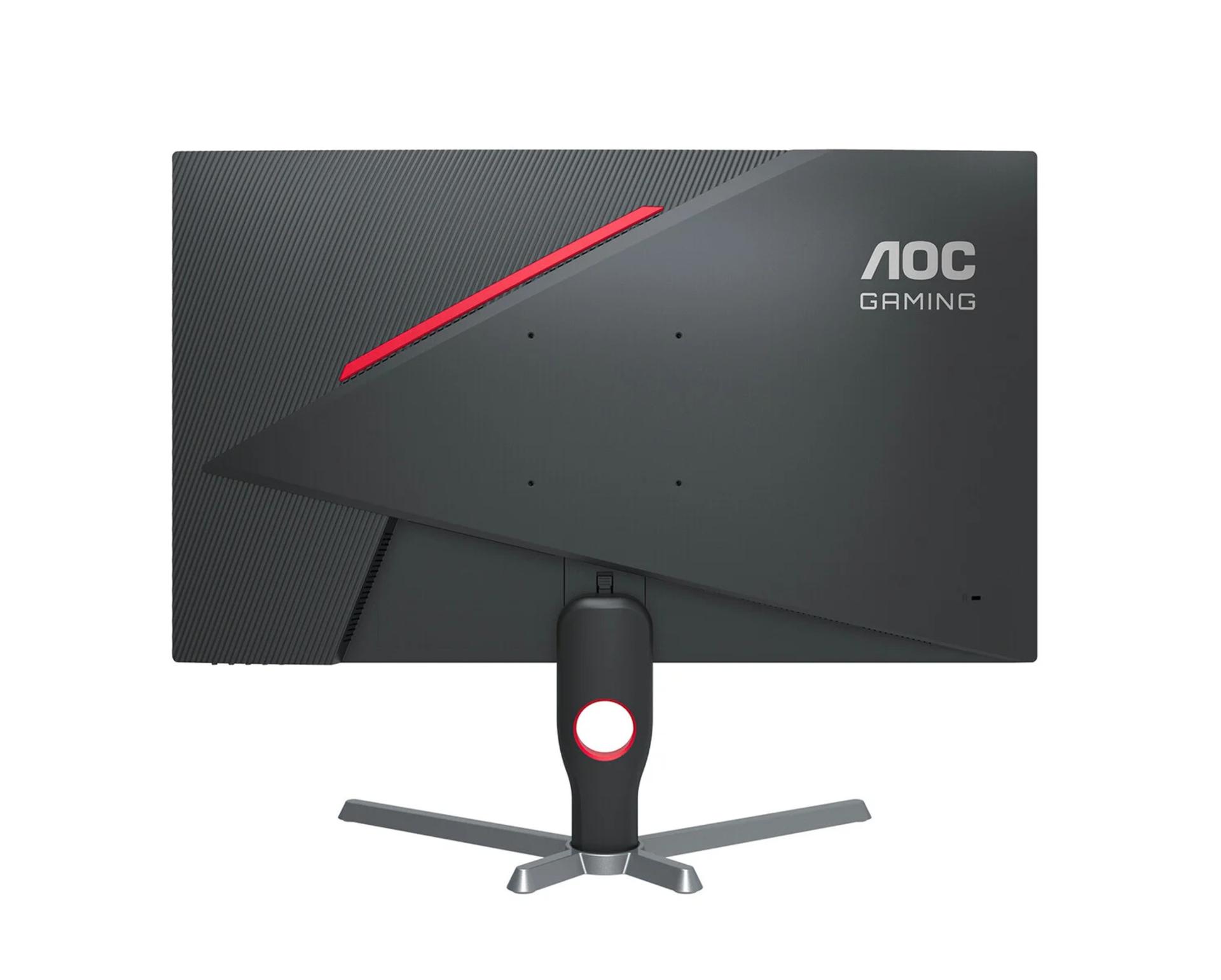 رندر رسمی پشت مانیتور گیمینگ AOC Q27G10E