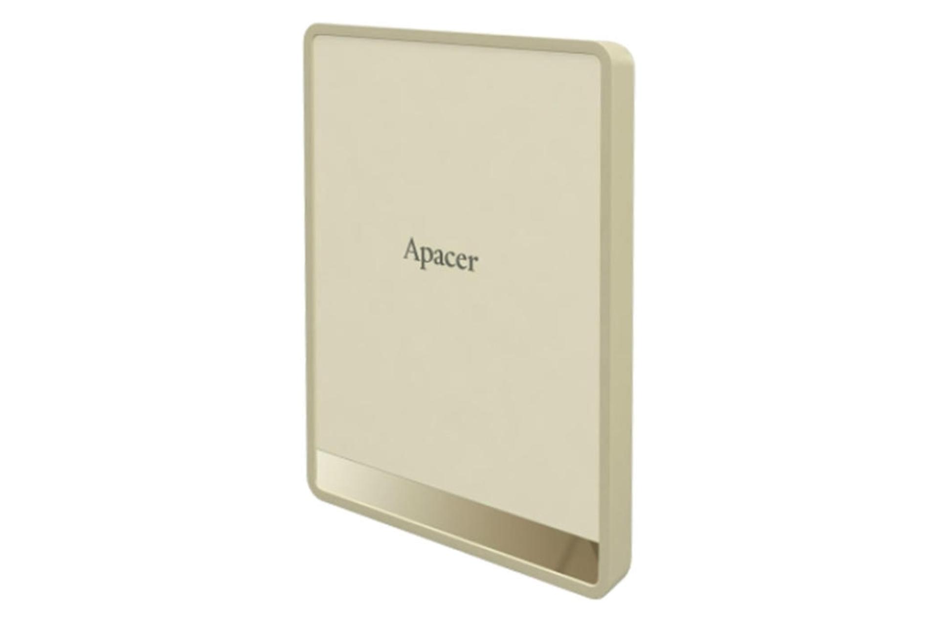 اس اس دی اپیسر Apacer AS724 USB 3.2 Gen 2 کرم از نمای کناری