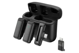 ابعاد و اندازه میکروفون اپیکسل J13 3-In-1 Wireless Microphones