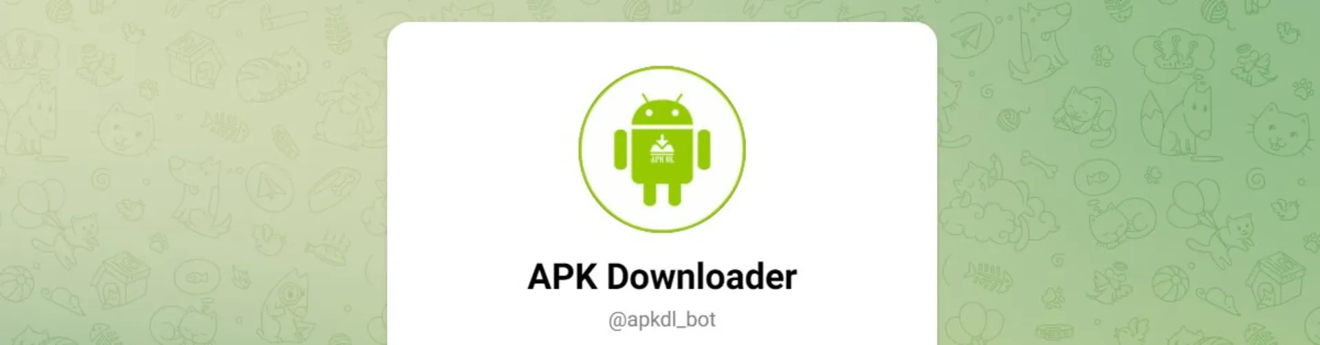 ربات APKDL تلگرام