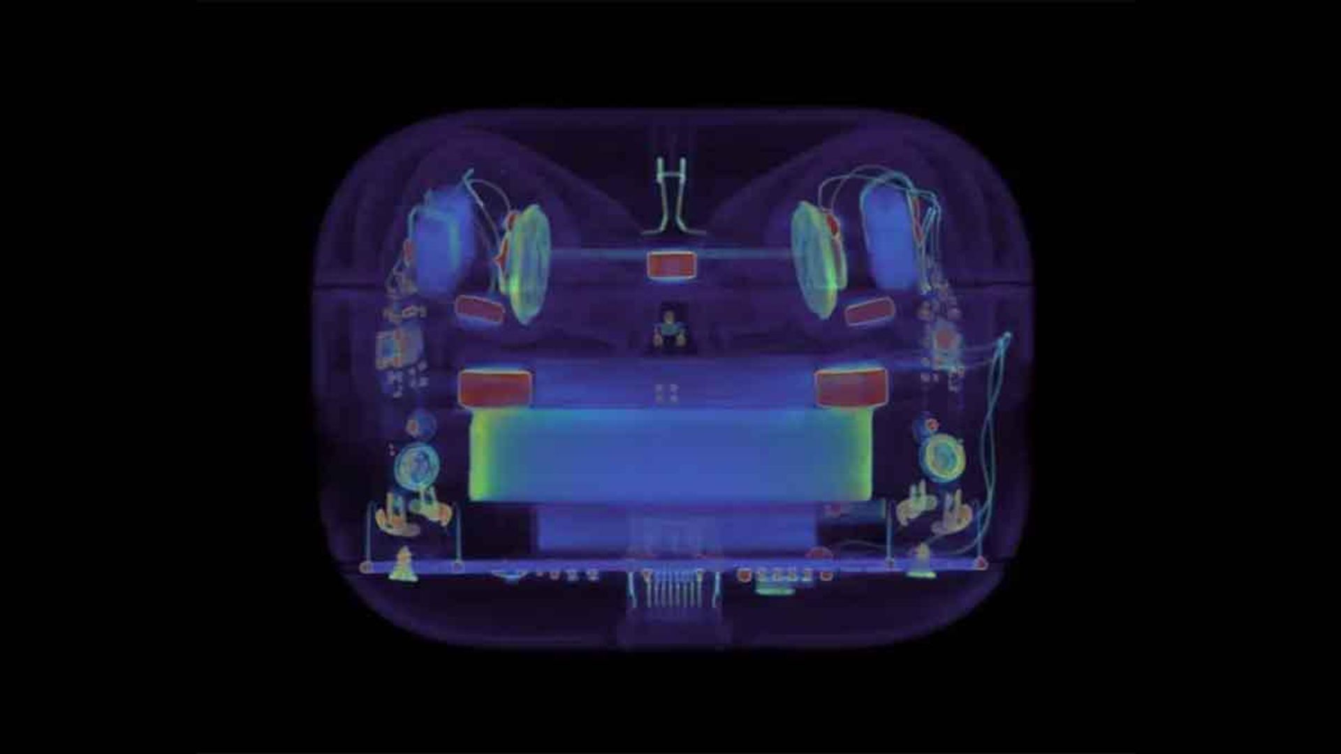 تصویر سی تی اسکن ایرپاد پرو ۲