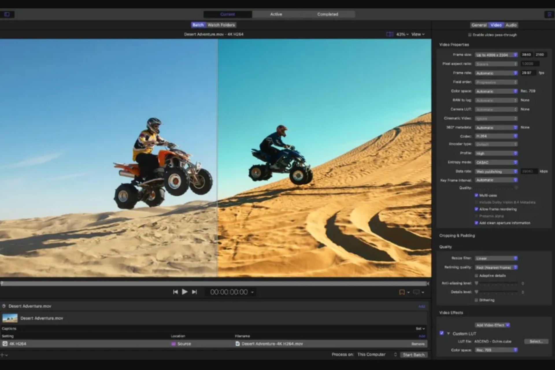 محیط اپلیکیشن کمپرسور اپل