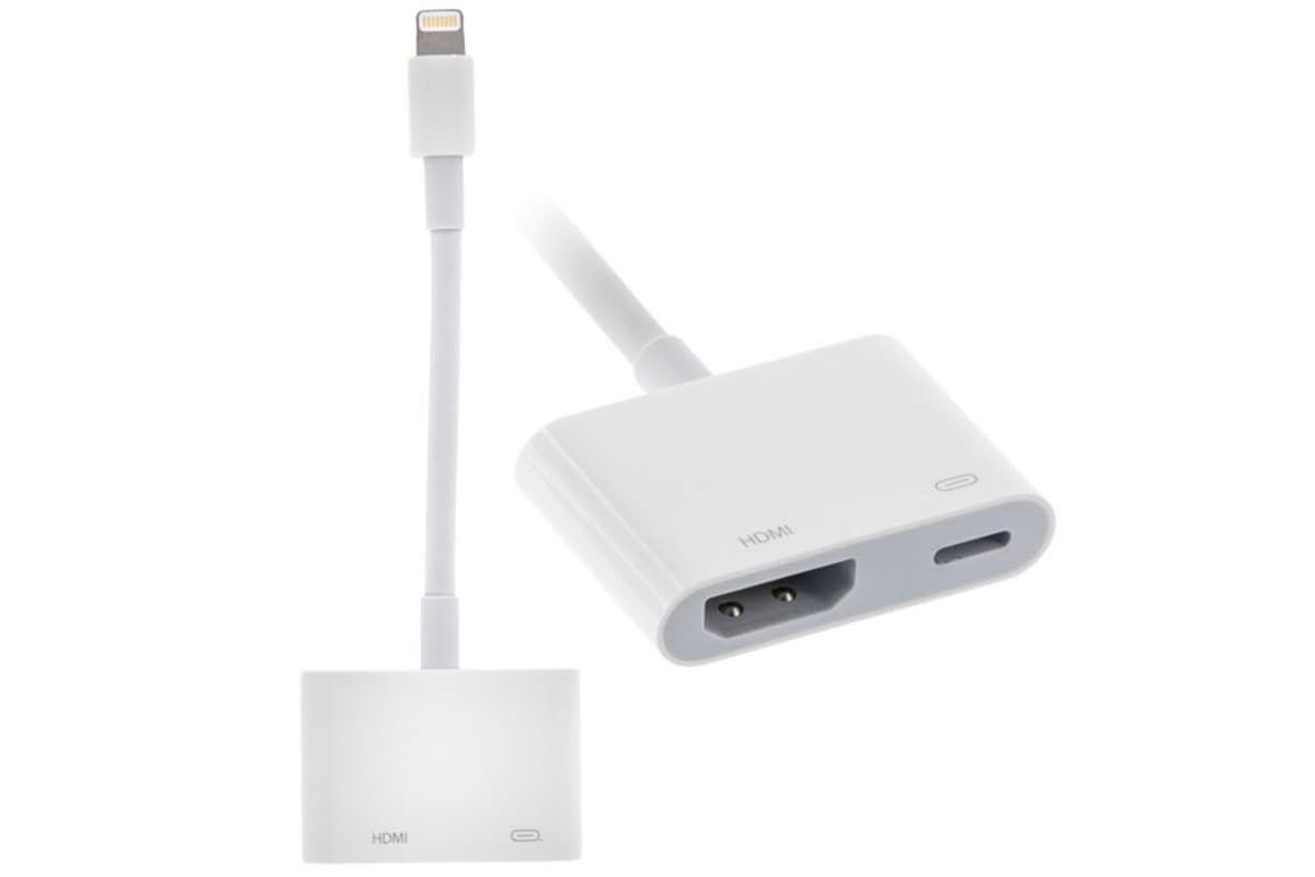 Apple Lightning to HDMI converter