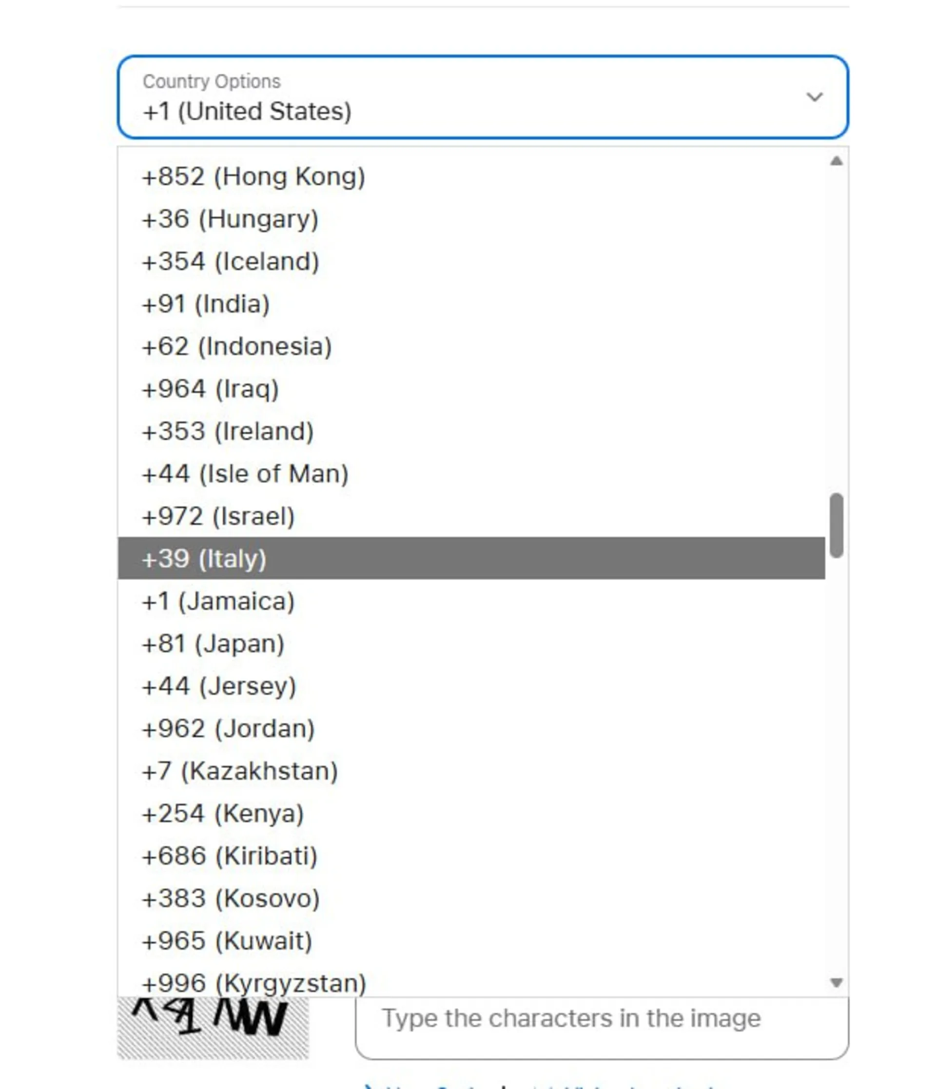 نبود اسم ایران در لیست کشورهای مجاز برای ساخت اپل آیدی