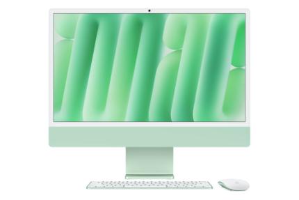 مرجع متخصصين ايران آي مك 24 اينچ مدل 2024 اپل Apple iMac 24 inch 2024 M4 10-Core GPU سبز