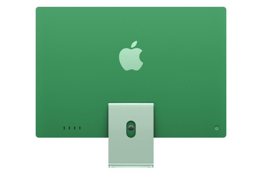 پشت آی مک 24 اینچ مدل 2024 اپل Apple iMac 24 inch 2024 M4 10-Core GPU سبز