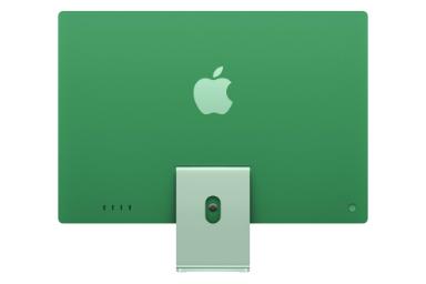 پشت آی مک 24 اینچ مدل 2024 اپل Apple iMac 24 inch 2024 M4 10-Core GPU سبز