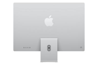 پشت آی مک 24 اینچ مدل 2024 اپل Apple iMac 24 inch 2024 M4 10-Core GPU نقره ای