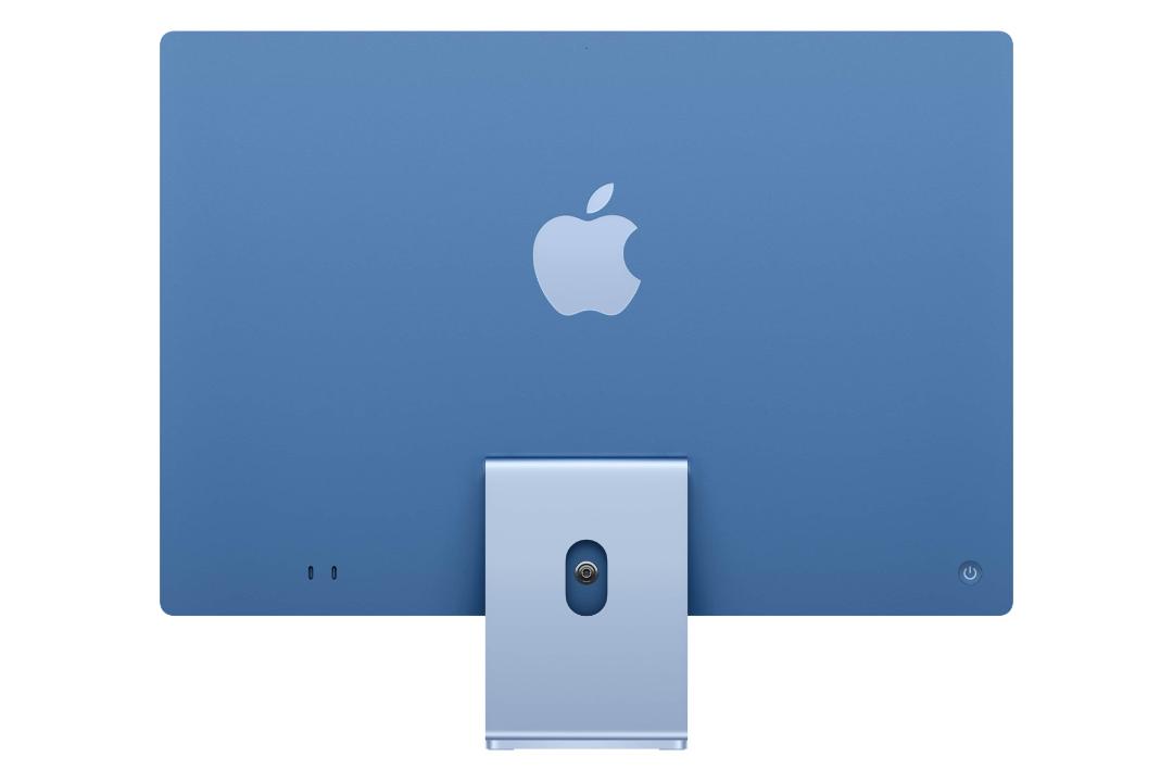 پشت آی مک 24 اینچ مدل 2024 اپل Apple iMac 24 inch 2024 M4 8-Core GPU آبی