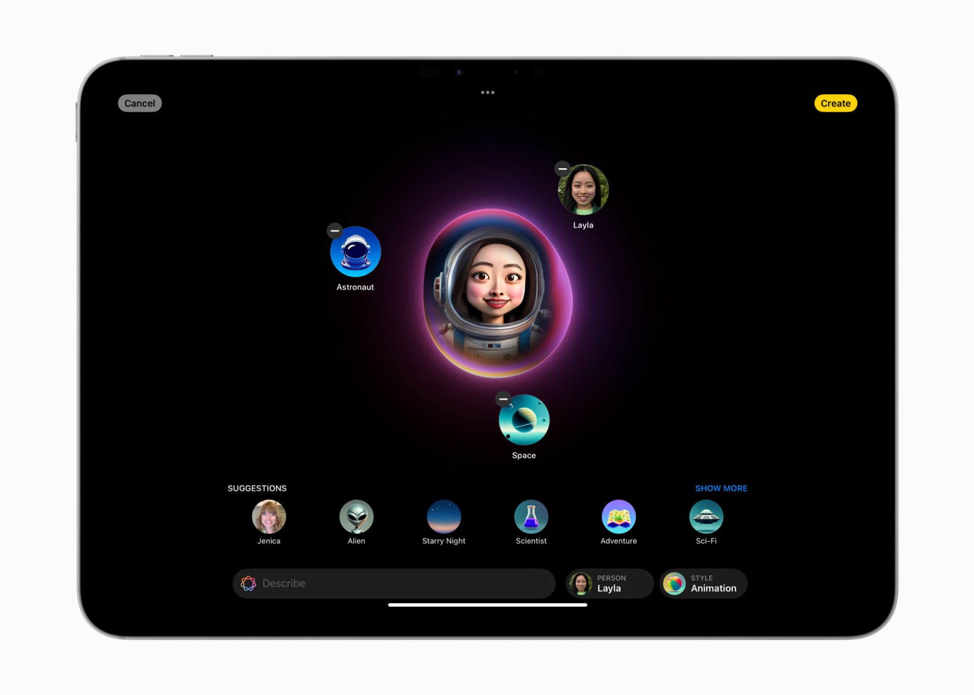 قابلیت Image Playground اپل ایتلیجنس