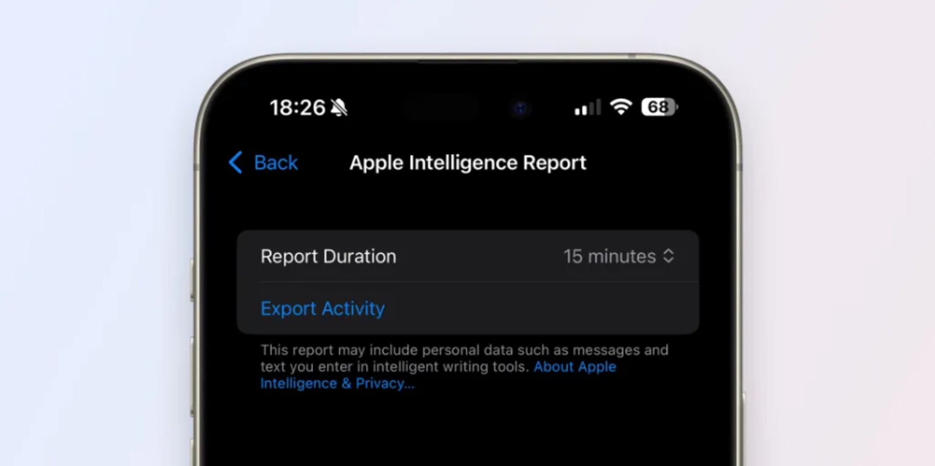 صفحه نمایش یک گوشی 