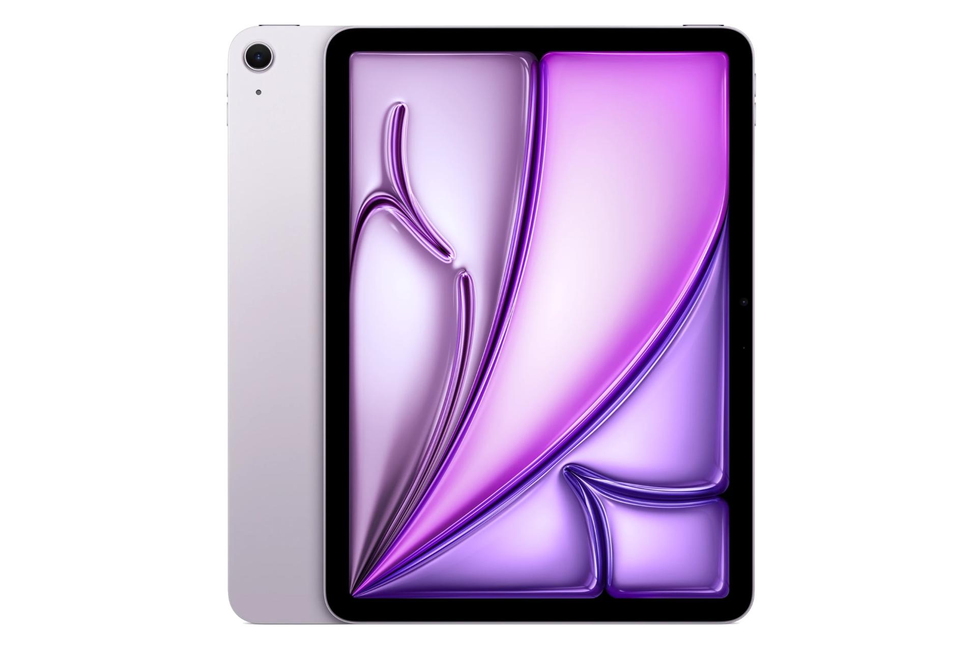 پنل جلو و پشت تبلت آیپد ایر 11 اپل نسخه 2026 ارغوانی / Apple iPad Air 11 2026