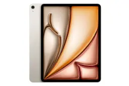 پنل جلو و پشت تبلت آیپد ایر 13 اپل نسخه 2025 طلایی / Apple iPad Air 13 2025