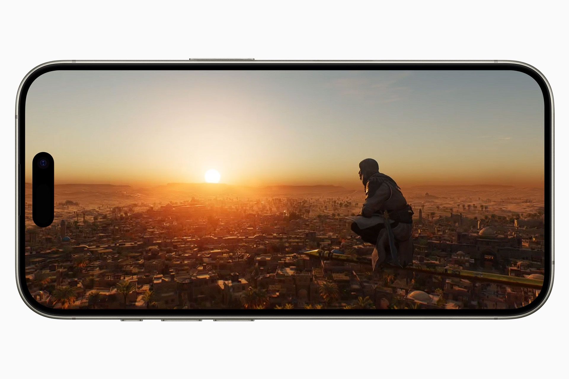 بازی اساسینز کرید روی آیفون ۱۵ پرو