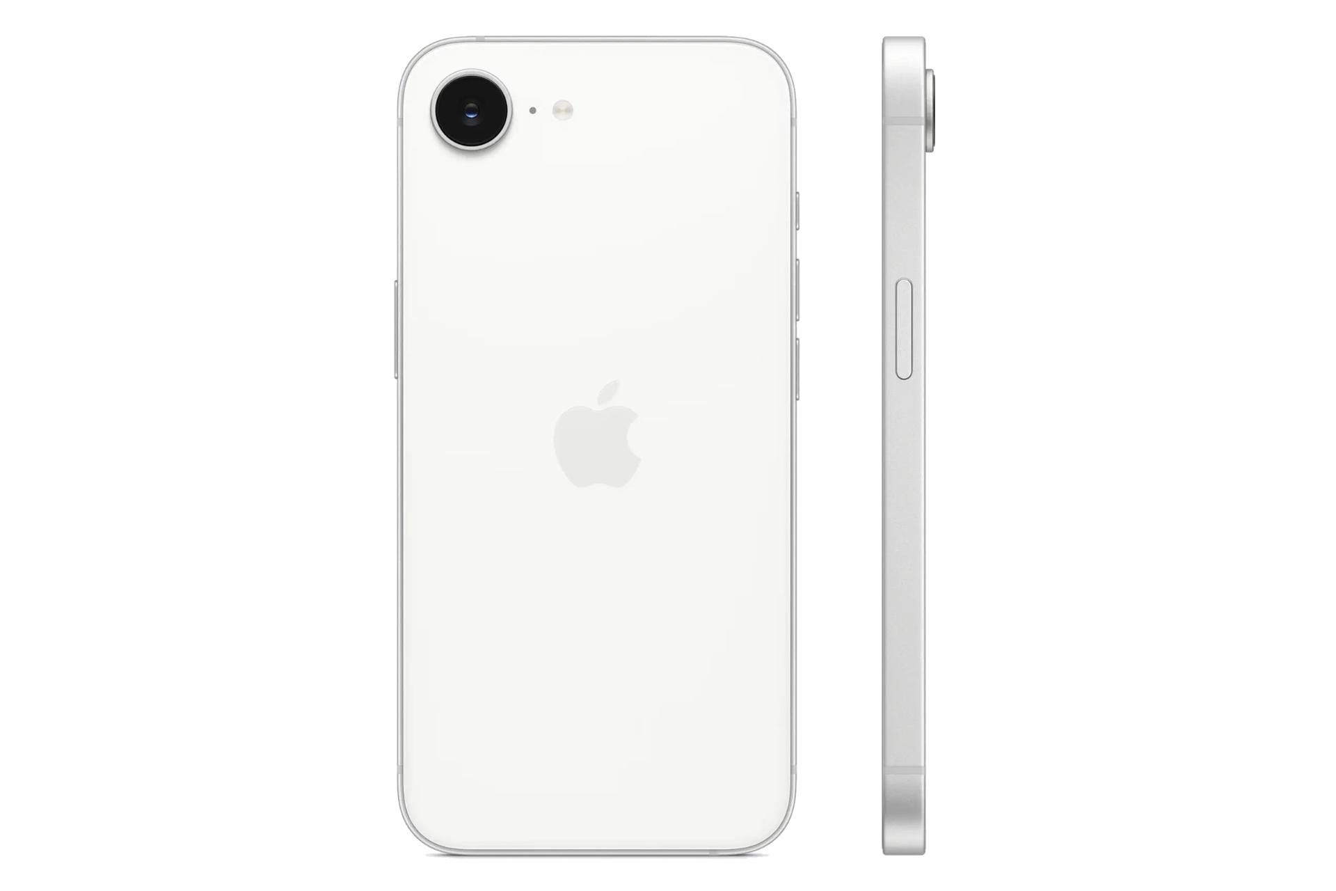 پنل پشت و فریم گوشی موبایل آیفون 16e اپل سفید / Apple iPhone 16e