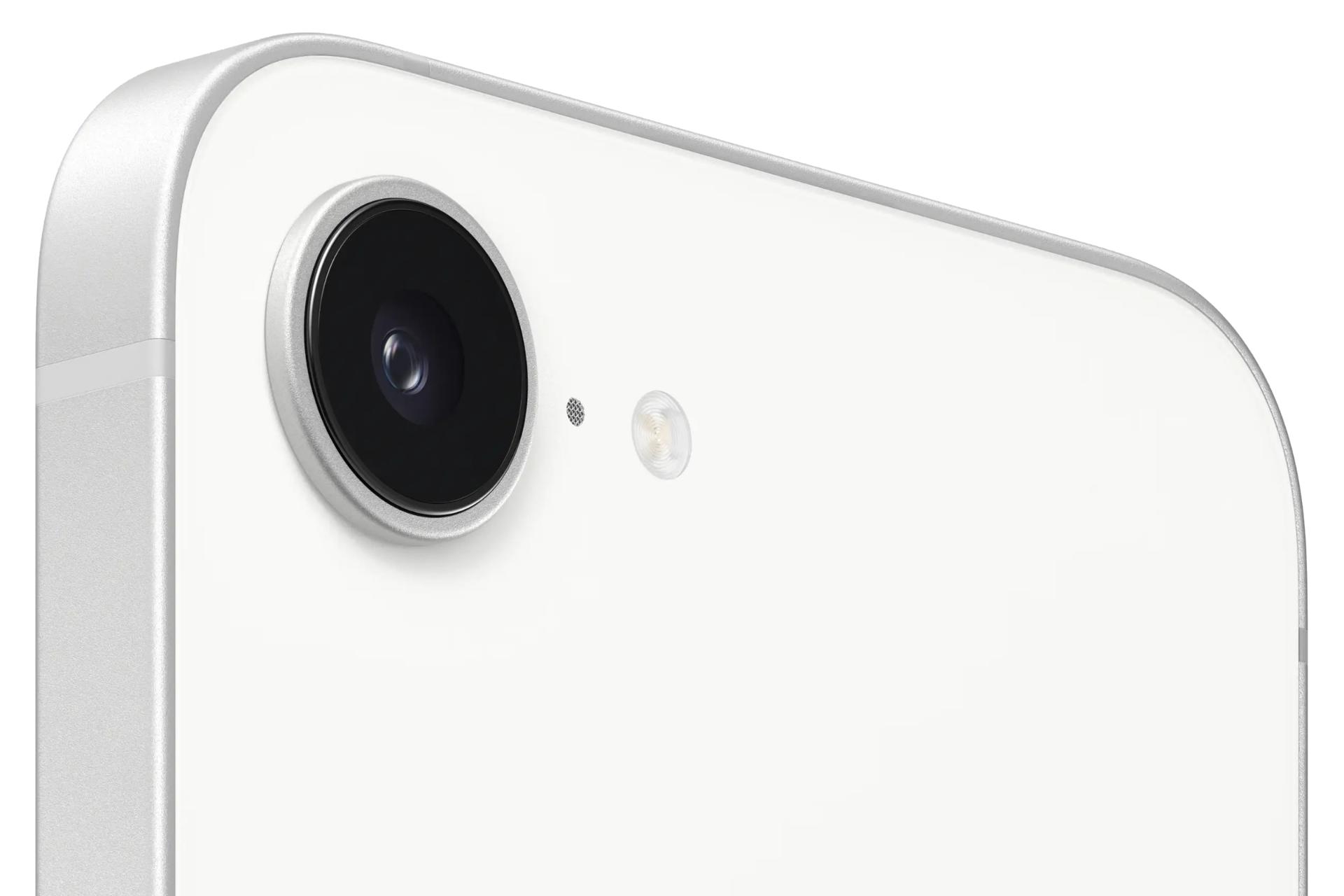 دوربین اصلی گوشی موبایل آیفون 16e اپل سفید / Apple iPhone 16e
