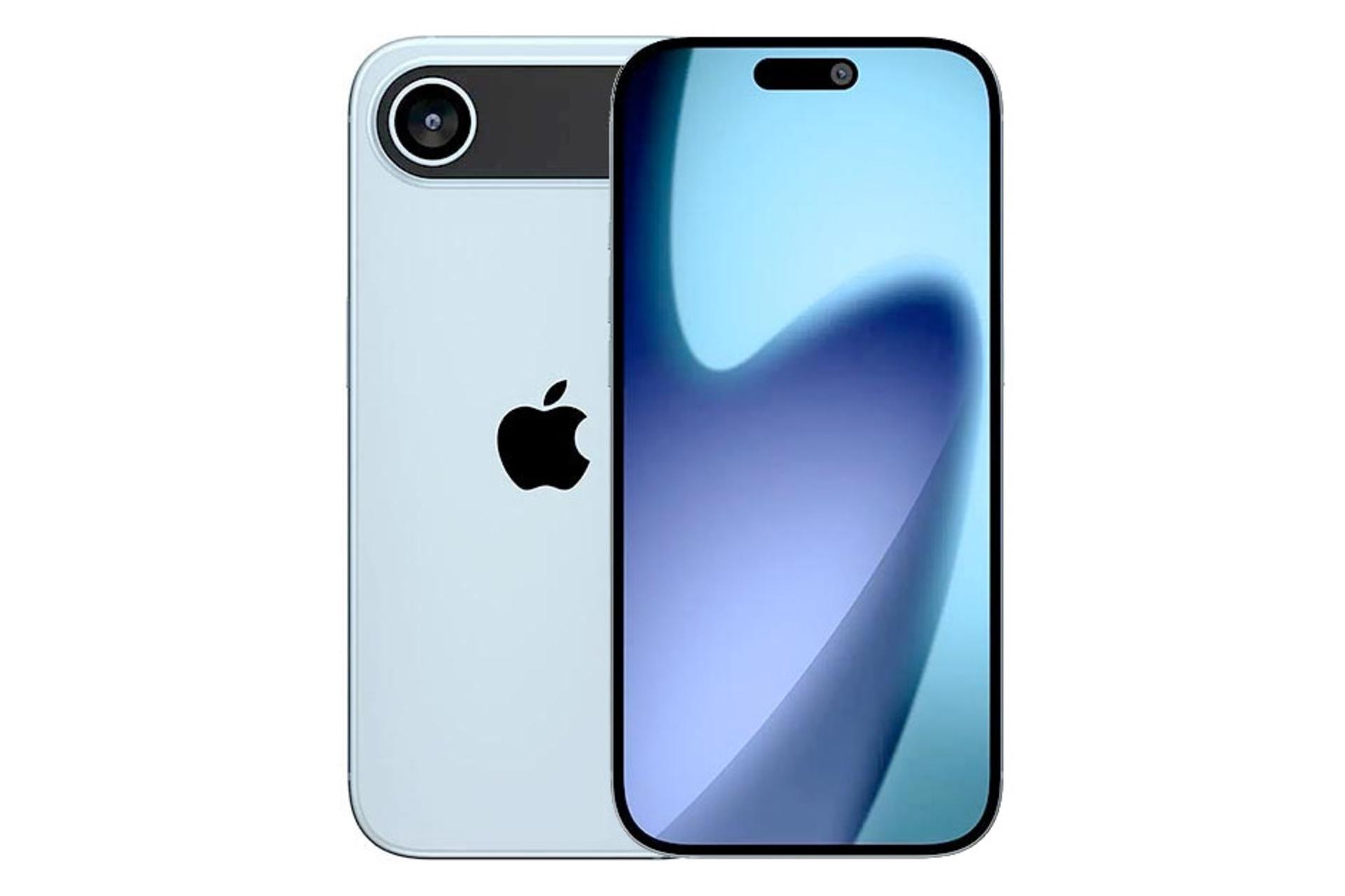 پنل جلو و پشت گوشی موبایل آیفون 17 ایر اپل / Apple iPhone 17 Air