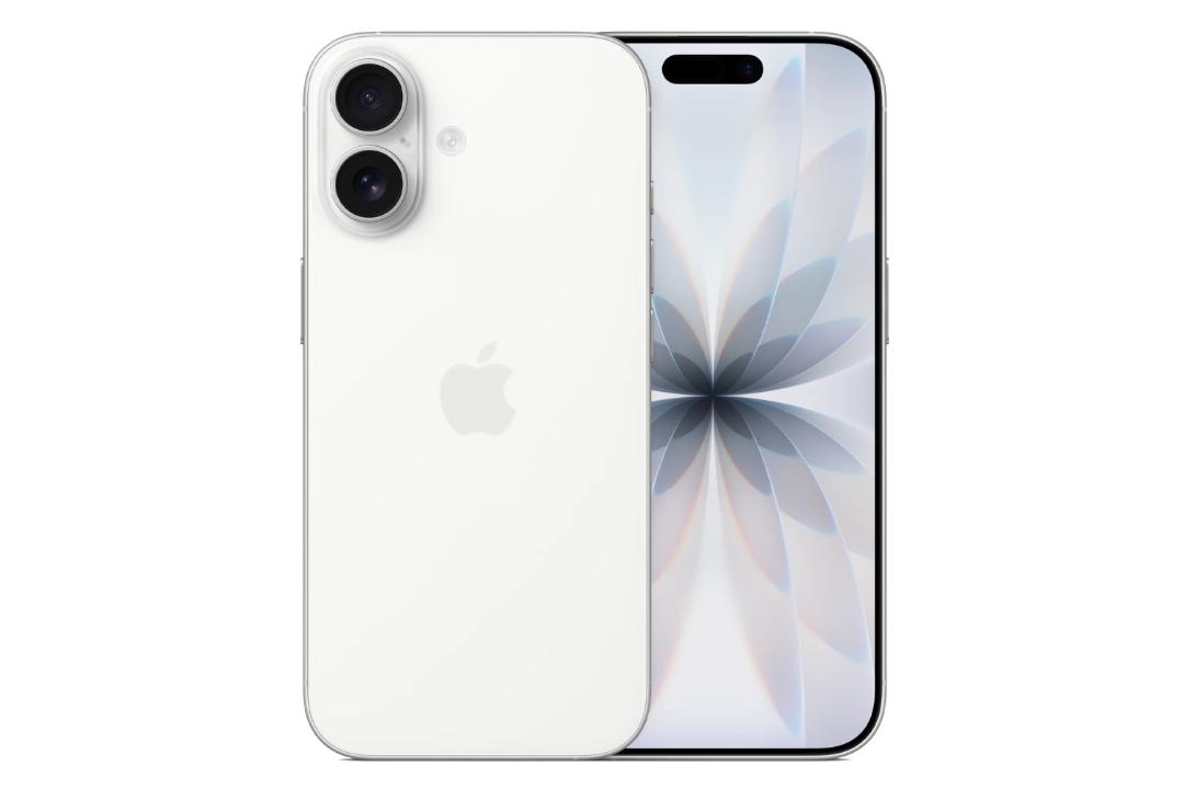 گوشی موبایل اپل آیفون 17 رنگ سفید نمای پنل جلو و پشت Apple iPhone 17