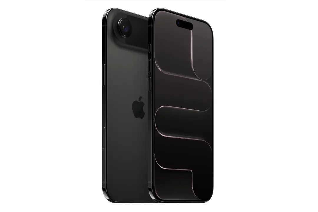 گوشی موبایل اپل آیفون ایر رنگ مشکی نمای جلو و پشت Apple iPhone Air