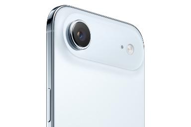 گوشی موبایل اپل آیفون ایر رنگ آبی نمای پشت و چینش دوربین ها Apple iPhone Air