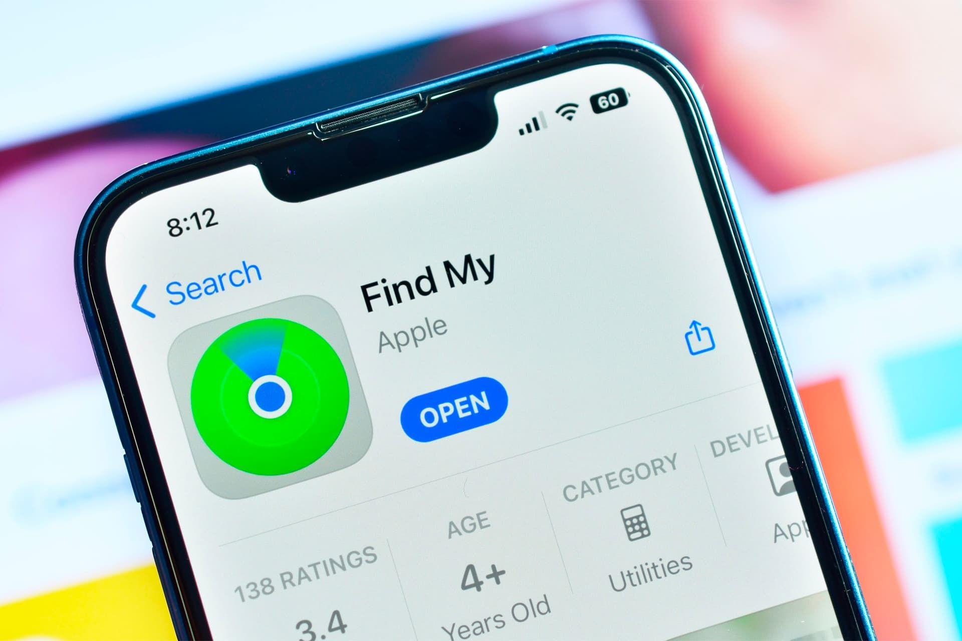 سرویس Find My اپل روی آیفون ۱۳ پرو مکس