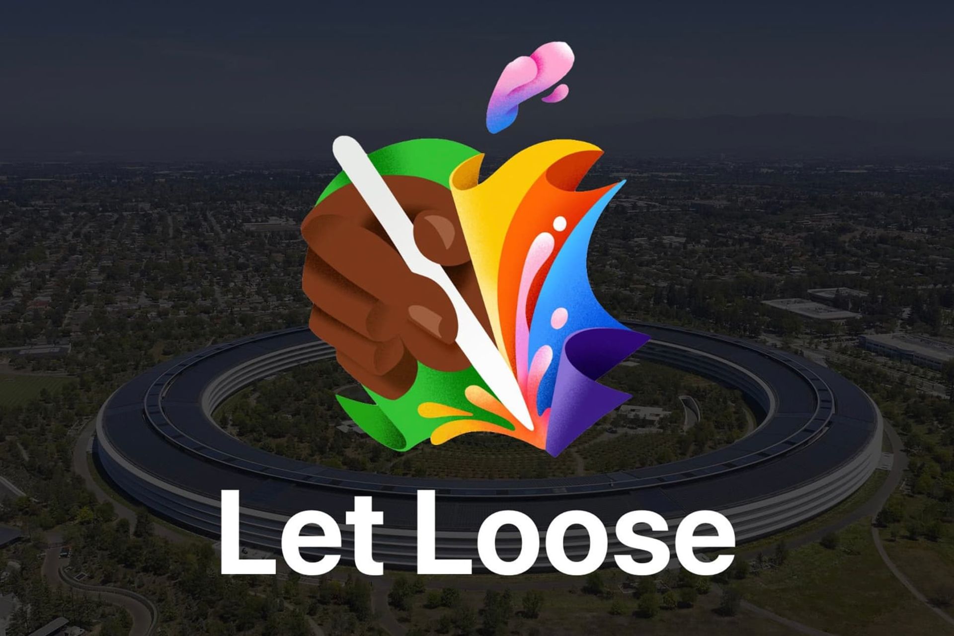 پوستر مراسم رونمایی آیپد پرو ۲۰۲۴