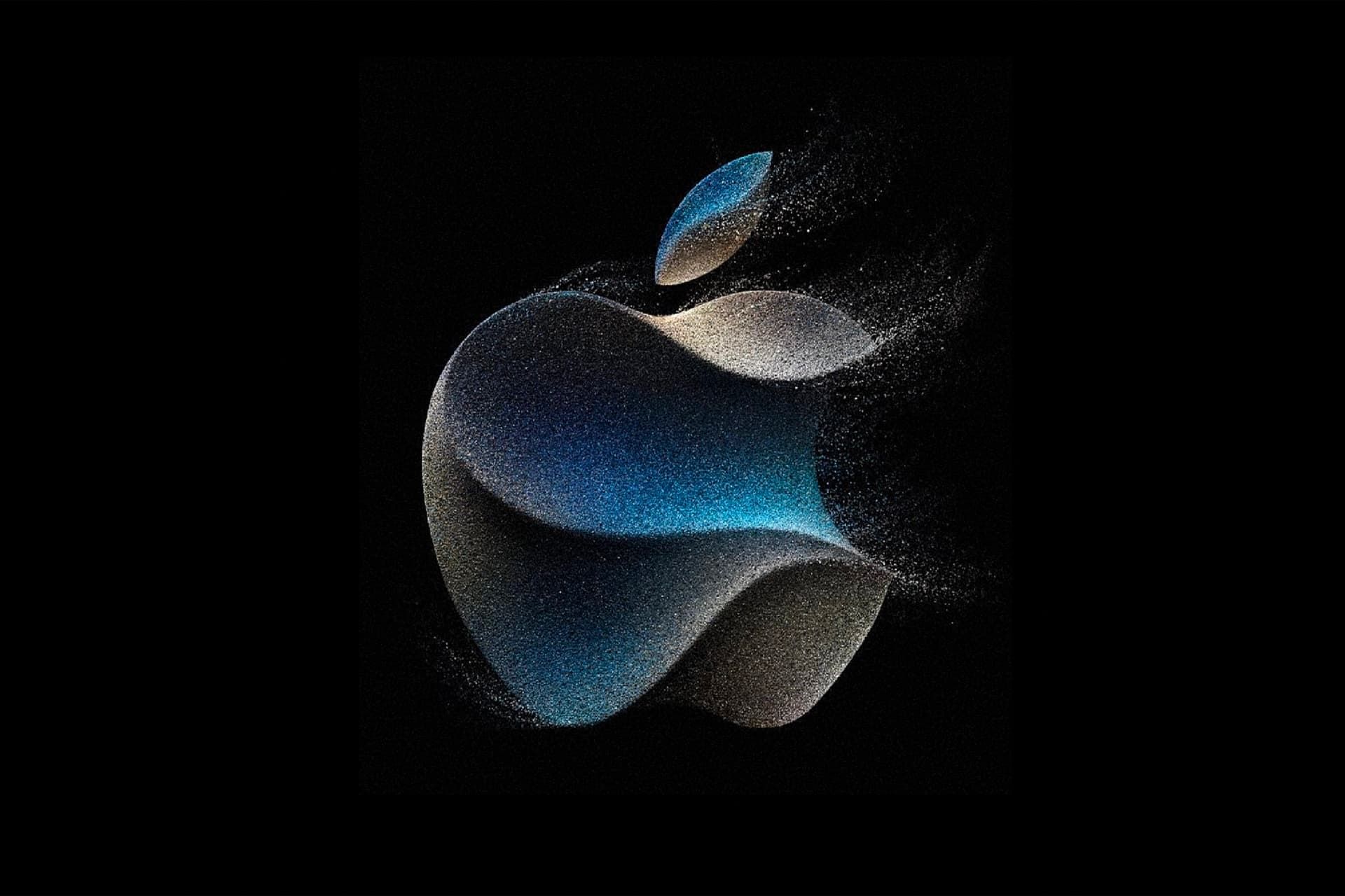 لوگو اپل / Apple در پوستر مراسم Wonderlust رونمایی آیفون ۱۵