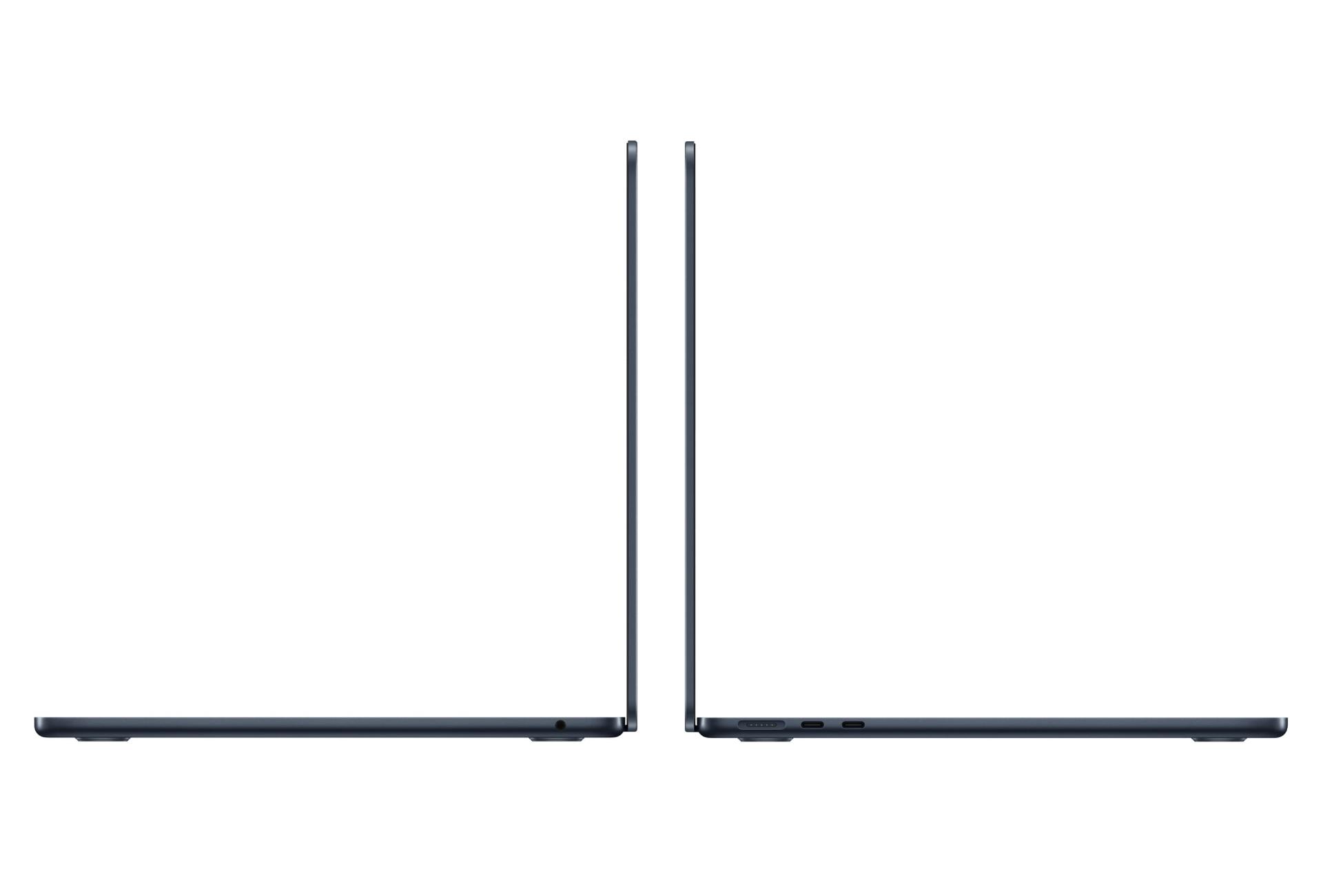 اتصالات لپ تاپ مک بوک ایر 13 اینچی 2025 اپل مشکی / Apple MacBook Air 13 2025 M4
