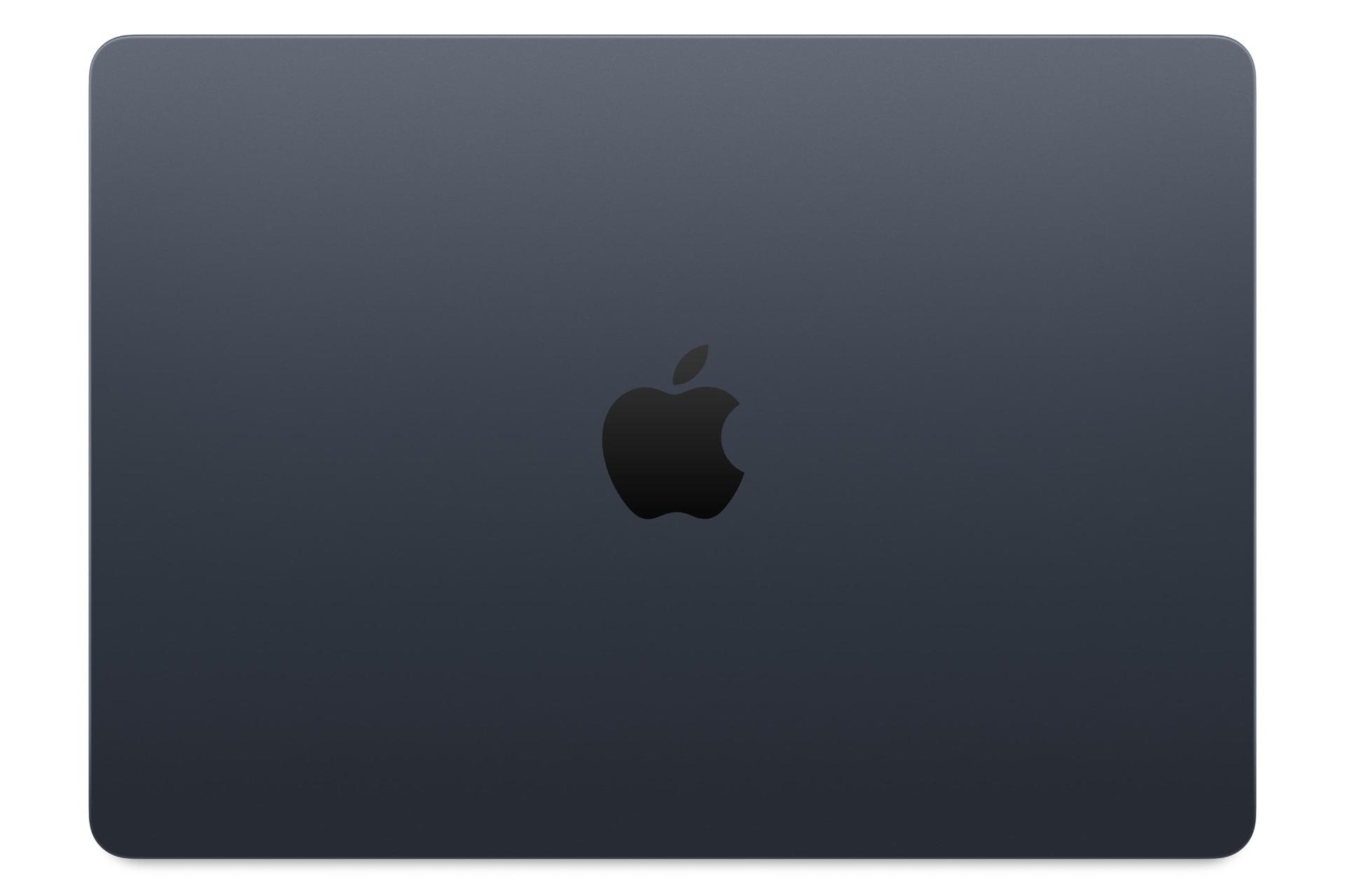 لپ تاپ مک بوک ایر 13 اینچی 2025 اپل مشکی از نمای بالا / Apple MacBook Air 13 2025 M4