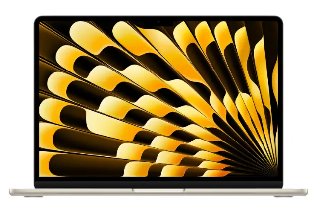 لپ تاپ مک بوک ایر 13 اینچی 2025 اپل طلایی / Apple MacBook Air 13 2025 M4