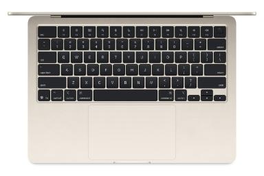 کیبورد لپ تاپ مک بوک ایر 13 اینچی 2025 اپل طلایی / Apple MacBook Air 13 2025 M4