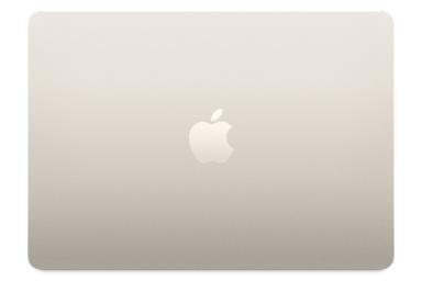 لپ تاپ مک بوک ایر 13 اینچی 2025 اپل طلایی از نمای بالا / Apple MacBook Air 13 2025 M4
