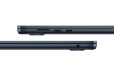 اتصالات لپ تاپ مک بوک ایر 15 اینچی 2025 اپل مشکی / Apple MacBook Air 15 2025 M4