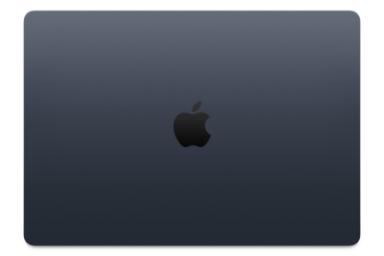 لپ تاپ مک بوک ایر 15 اینچی 2025 اپل مشکی از نمای بالا / Apple MacBook Air 15 2025 M4