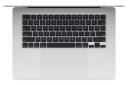 کیبورد لپ تاپ مک بوک ایر 15 اینچی 2025 اپل نقره ای / Apple MacBook Air 15 2025 M4
