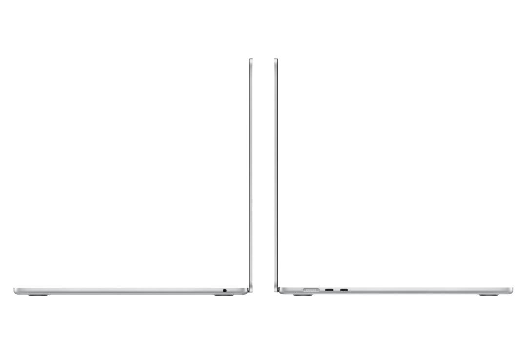 اتصالات لپ تاپ مک بوک ایر 15 اینچی 2025 اپل نقره ای / Apple MacBook Air 15 2025 M4