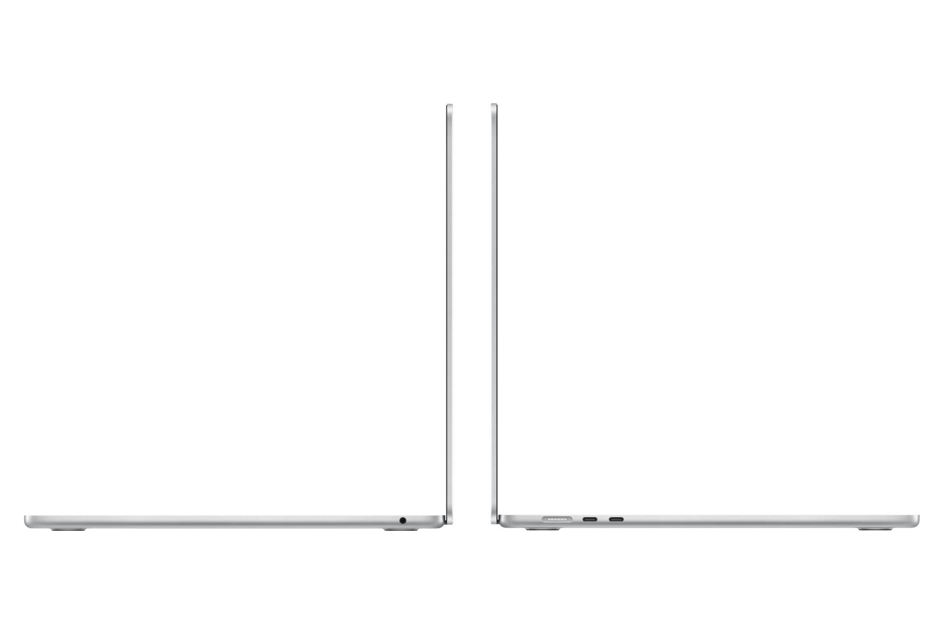 اتصالات لپ تاپ مک بوک ایر 15 اینچی 2025 اپل نقره ای / Apple MacBook Air 15 2025 M4