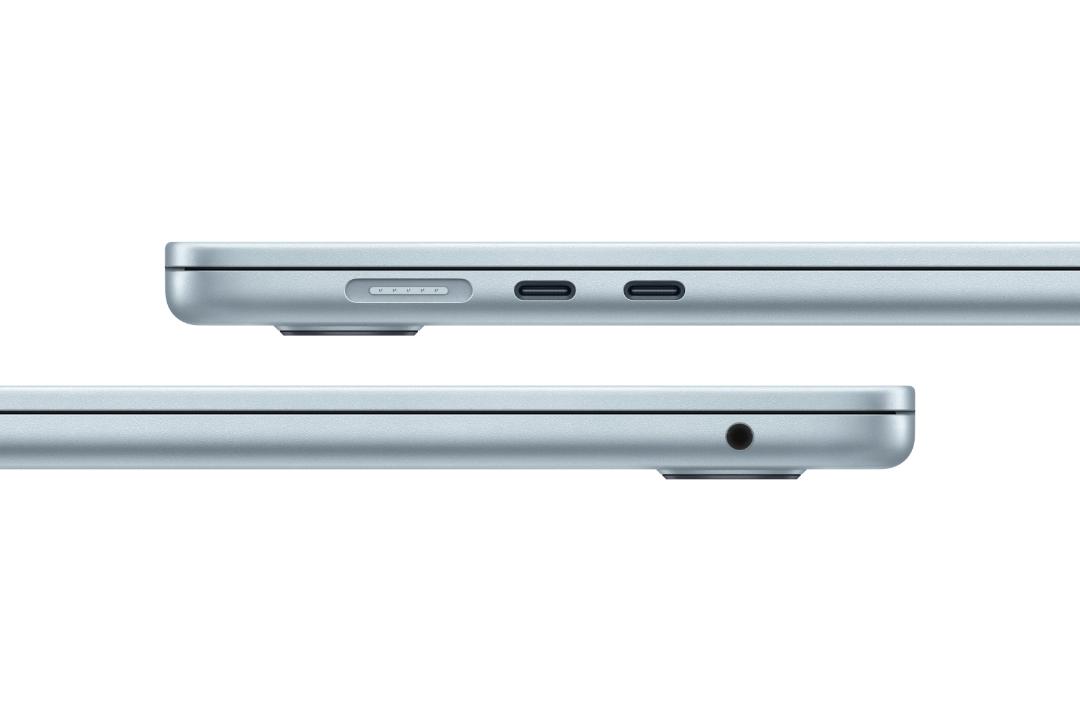 اتصالات لپ تاپ مک بوک ایر 15 اینچی 2025 اپل آبی روشن / Apple MacBook Air 15 2025 M4