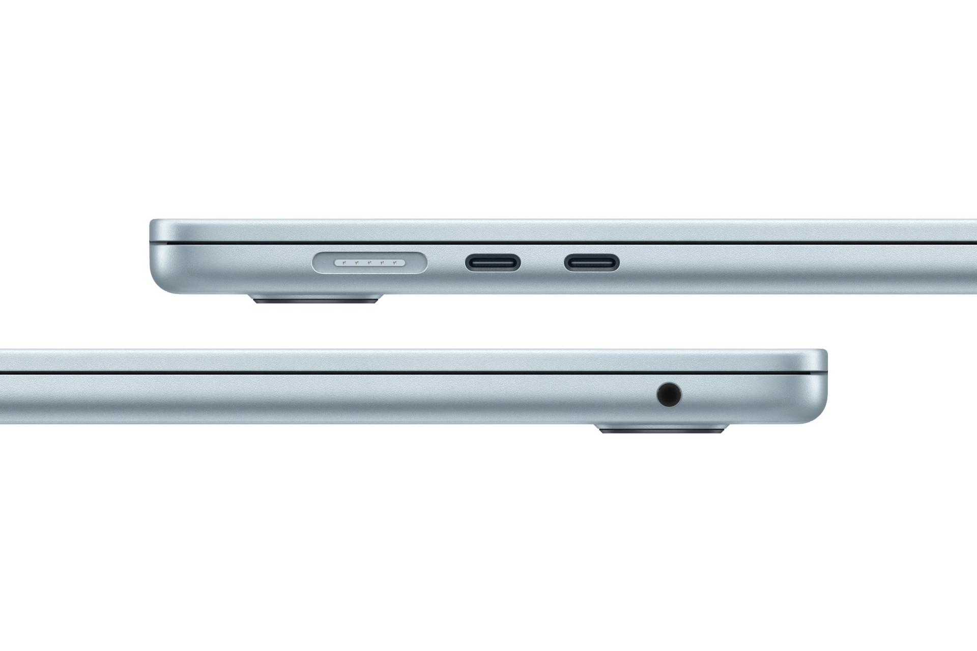اتصالات لپ تاپ مک بوک ایر 15 اینچی 2025 اپل آبی روشن / Apple MacBook Air 15 2025 M4
