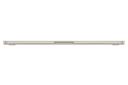 لبه کناری لپ تاپ مک بوک ایر 15 اینچی 2025 اپل طلایی / Apple MacBook Air 15 2025 M4