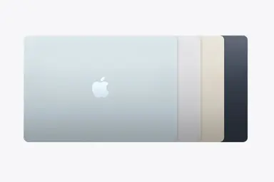 لپ تاپ اپل مک بوک ایر Apple MacBook Air 15 2026 نمای رنگ های مختلف
